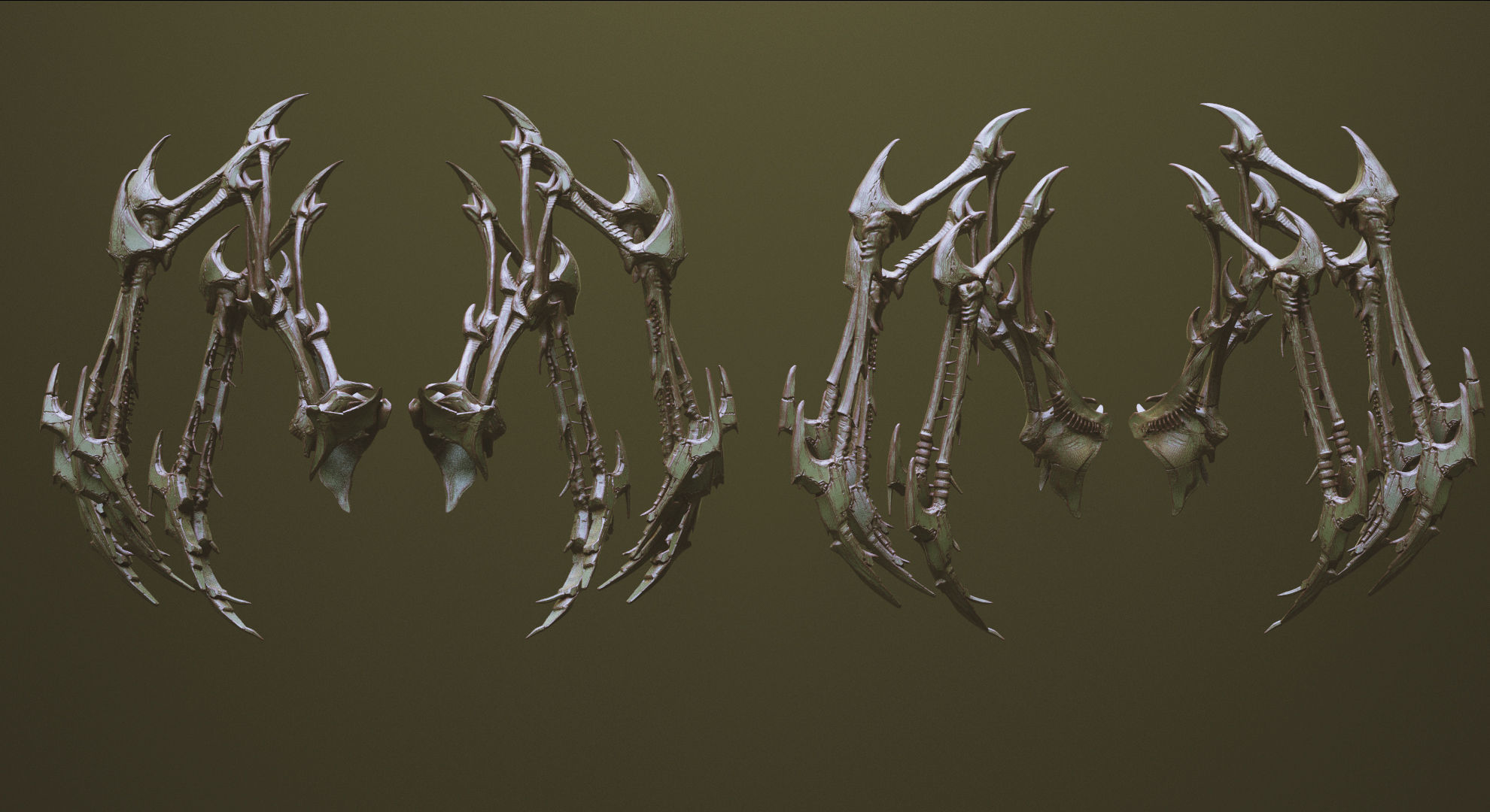 WINGS - 33 CREATURES MESHES 3D model_39
