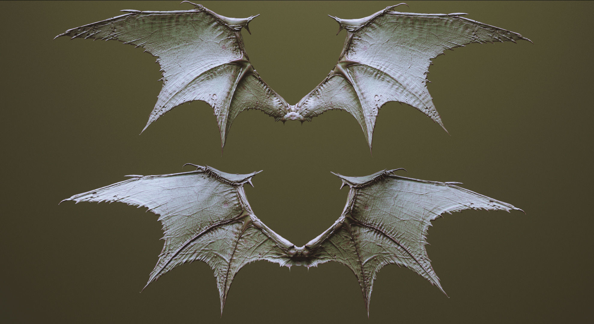 WINGS - 33 CREATURES MESHES 3D model_23