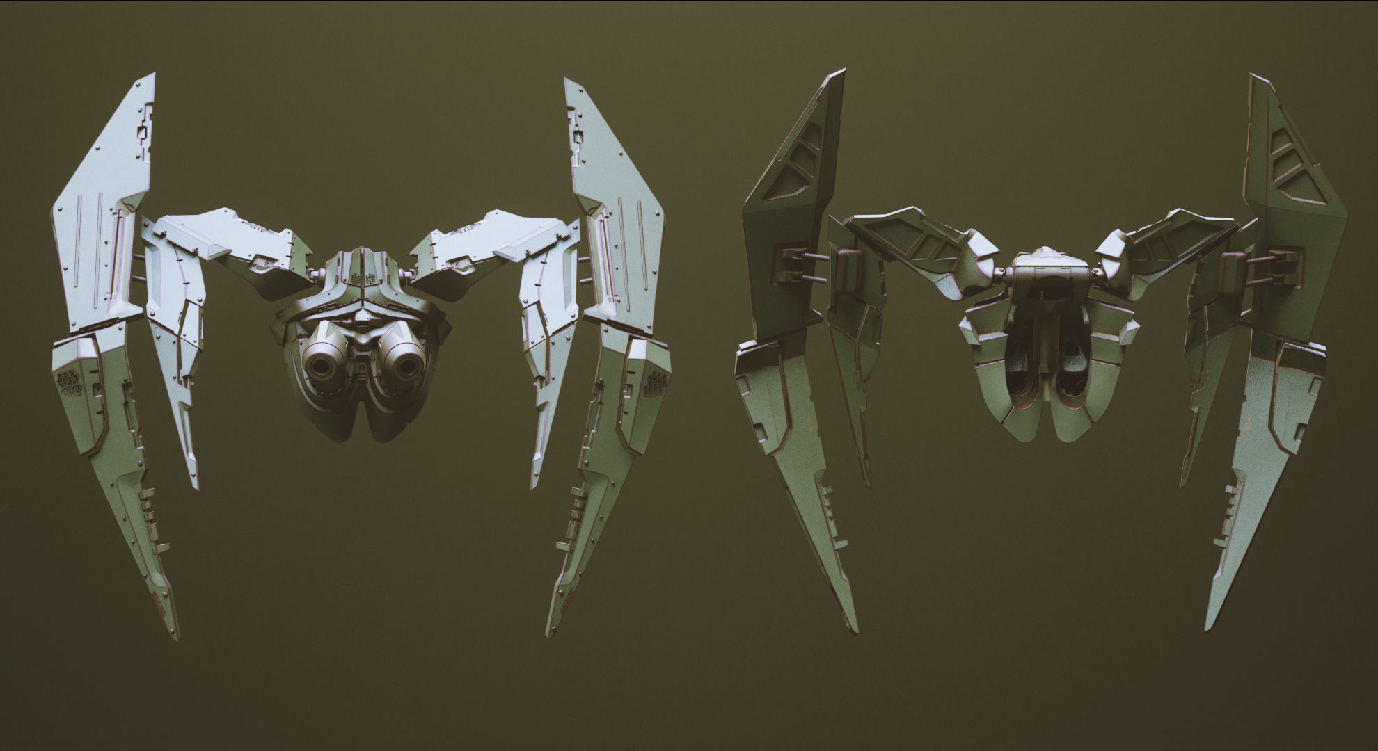 WINGS - 33 CREATURES MESHES 3D model_31