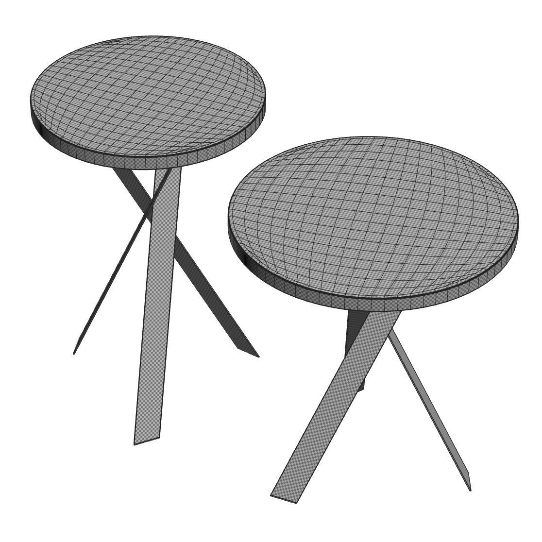 Draenert Large Mortimer Side Table 3D model_4