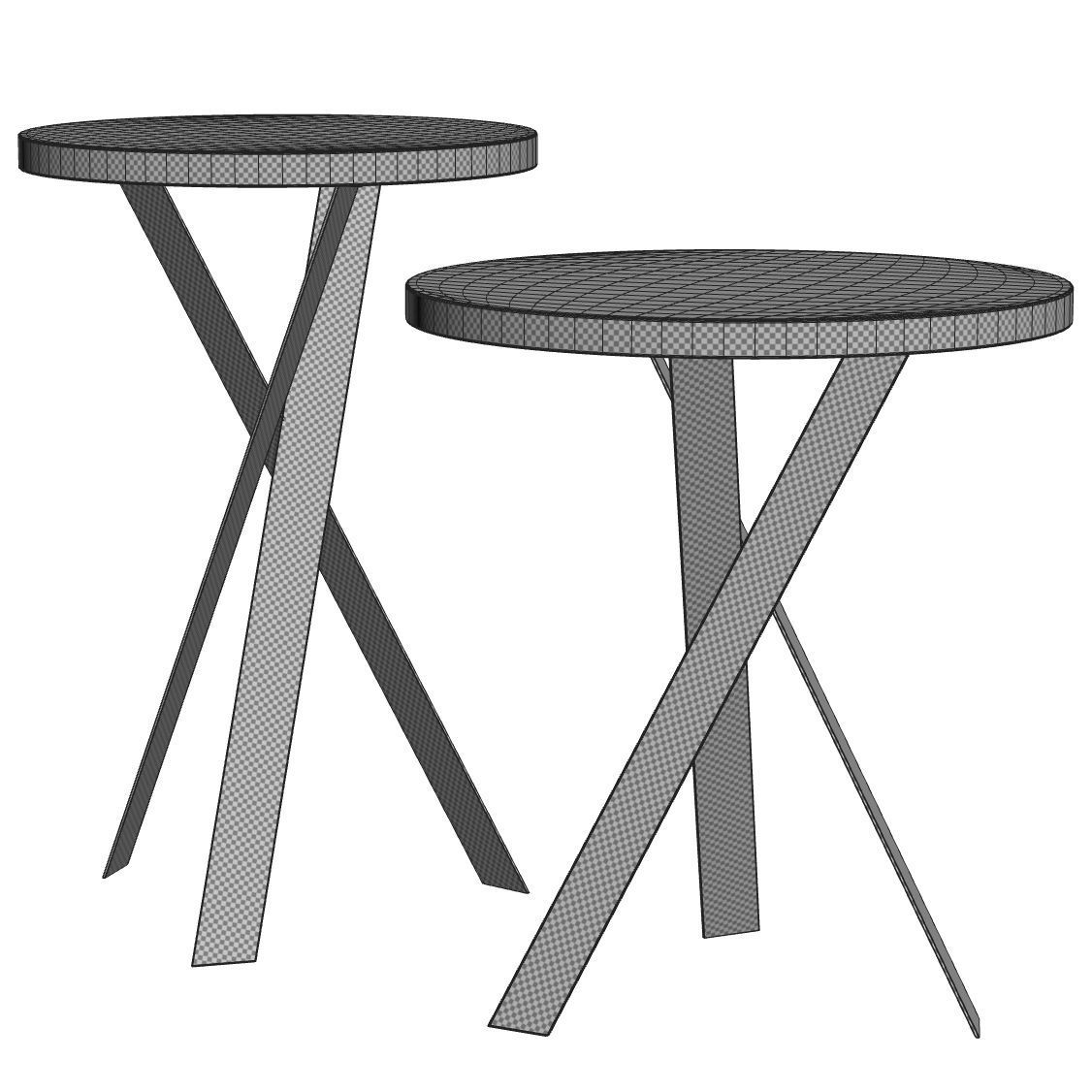 Draenert Large Mortimer Side Table 3D model_3