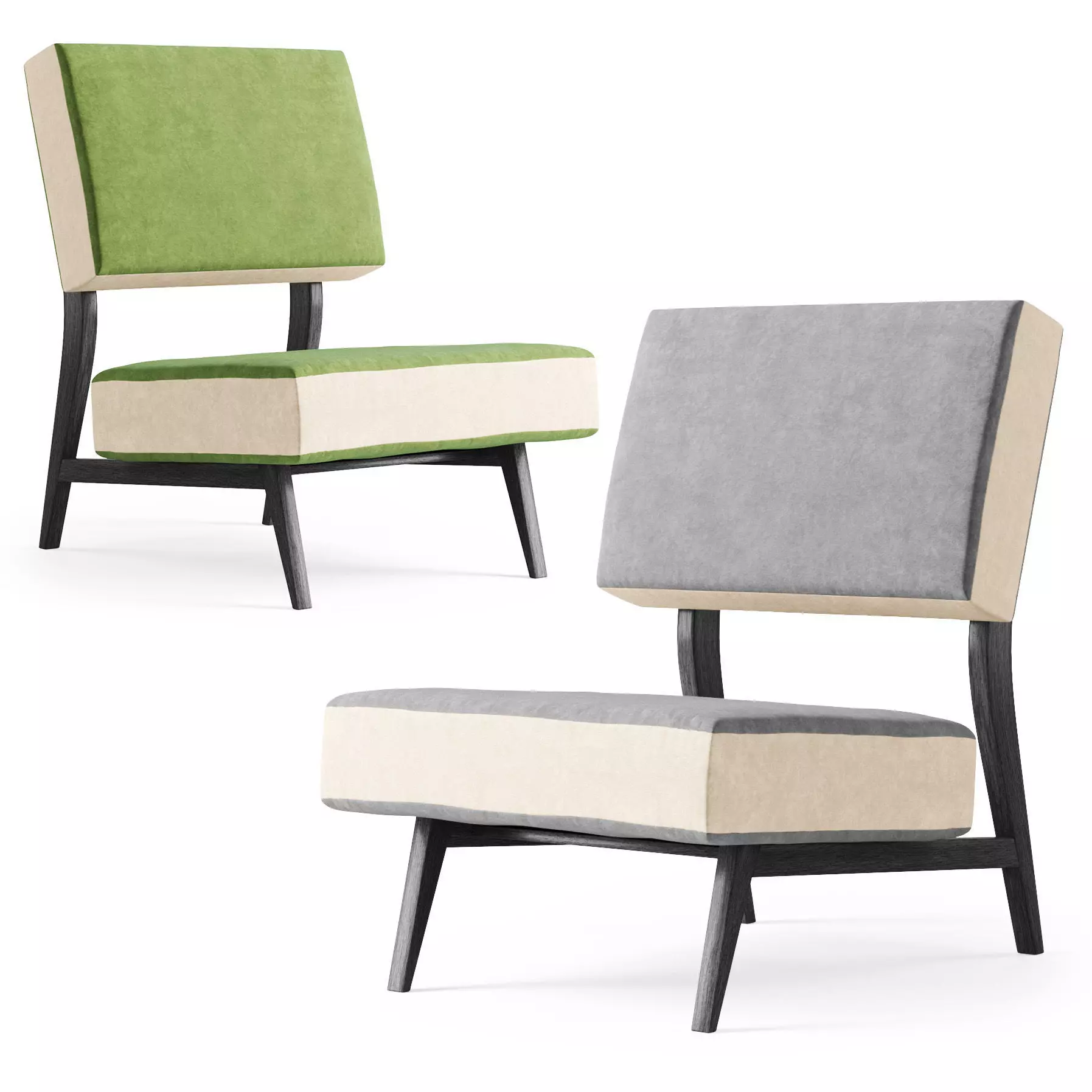 India Mahdavi Gelato Chair 3D model_0