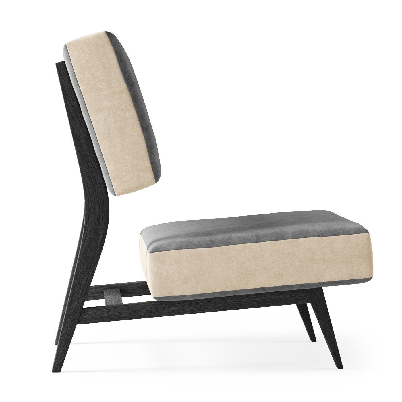 India Mahdavi Gelato Chair 3D model_2