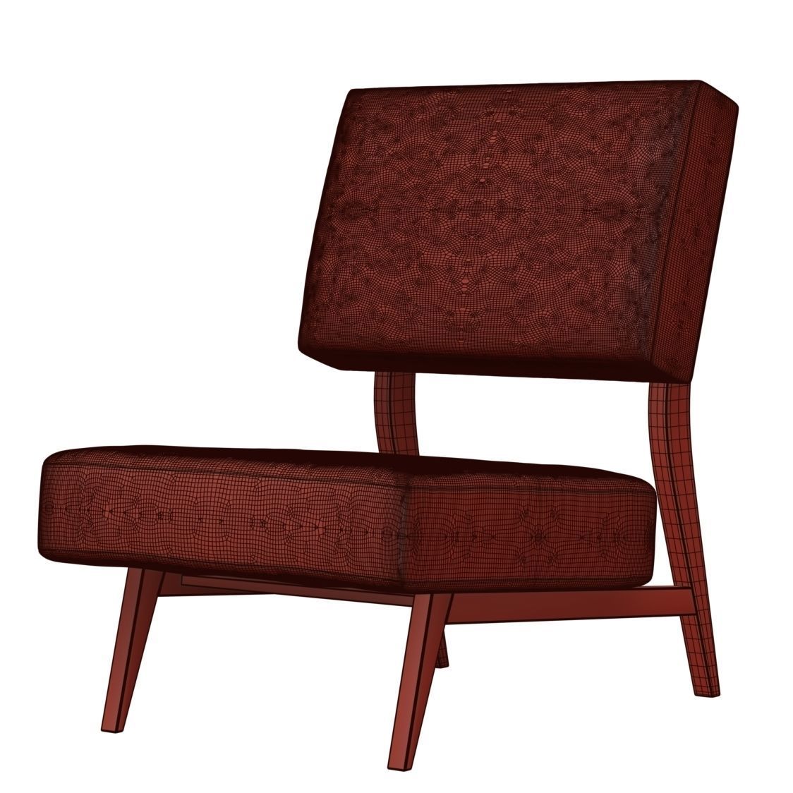 India Mahdavi Gelato Chair 3D model_7