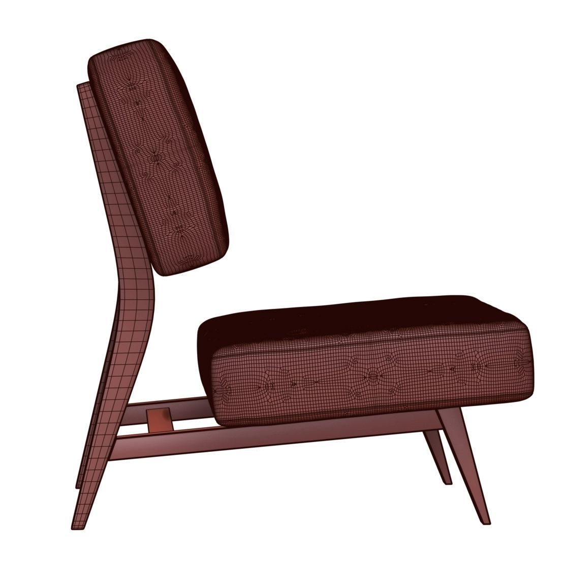 India Mahdavi Gelato Chair 3D model_8