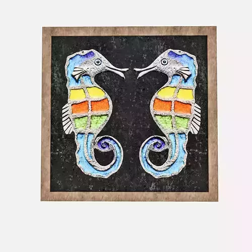 seahorse relief table