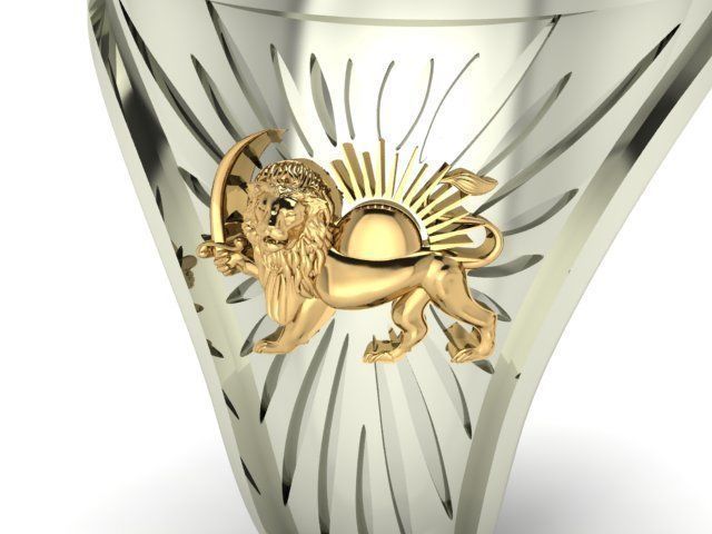 Men ring 3D print model_17