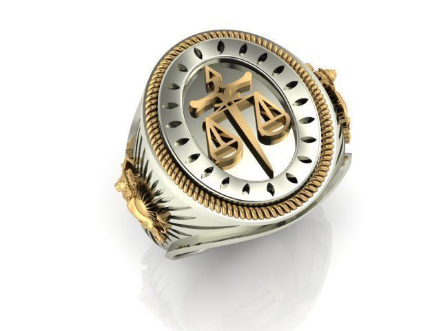 Men ring 3D print model_15