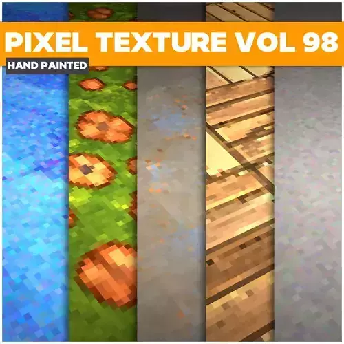 Pixel Vol 98  -  Game PBR Textures Texture