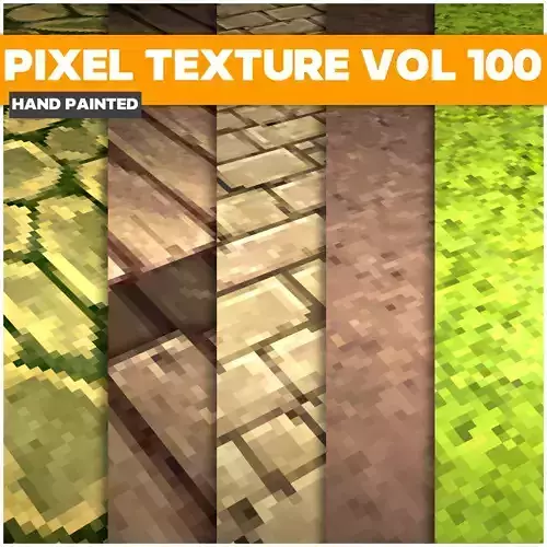 Pixel Vol 100  -  Game PBR Textures Texture