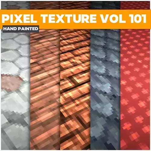 Pixel Vol 101  -  Game PBR Textures Texture