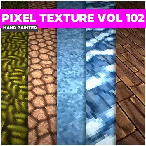 Pixel Vol 102  -  Game PBR Textures Texture