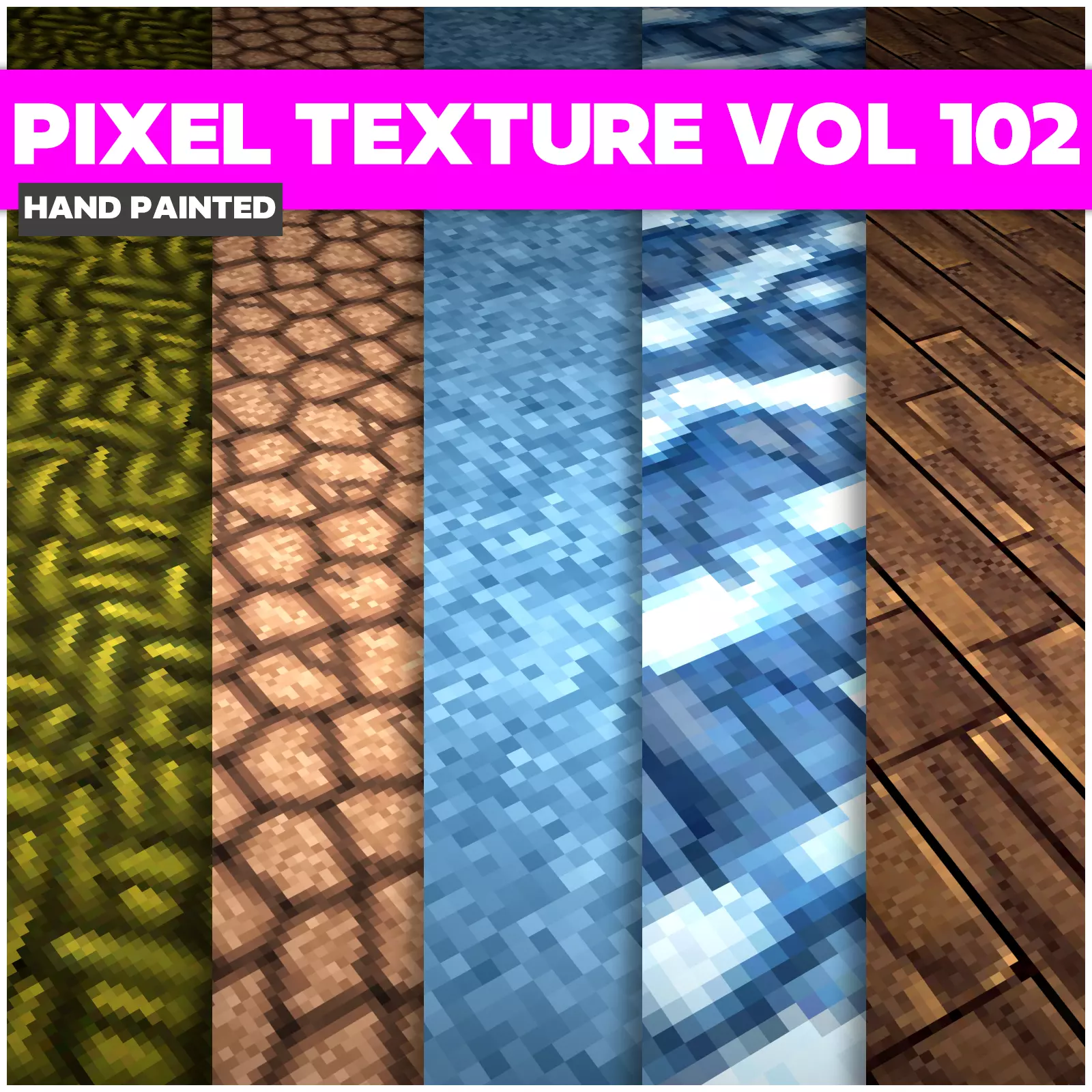 Pixel Vol 102  -  Game PBR Textures Texture_0