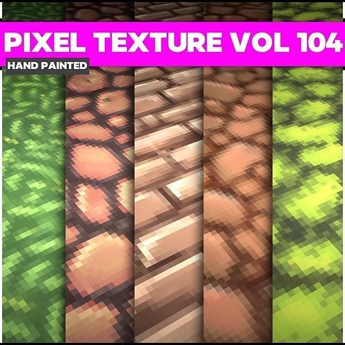 Pixel Vol 104  -  Game PBR Textures Texture