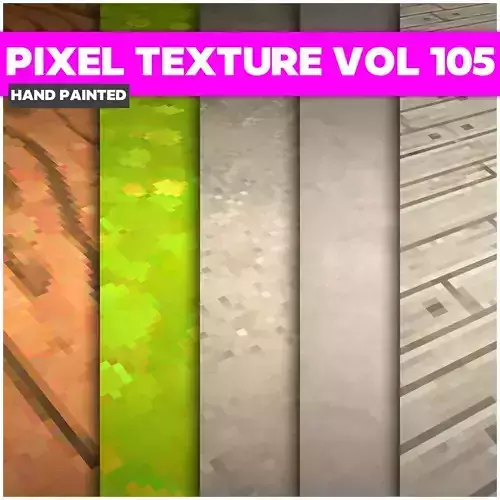 Pixel Vol 105  -  Game PBR Textures Texture