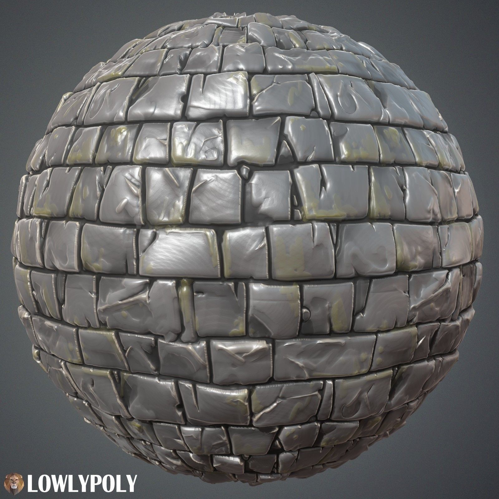 Stylized Textures Vol 107  -  Game PBR Textures Texture_4