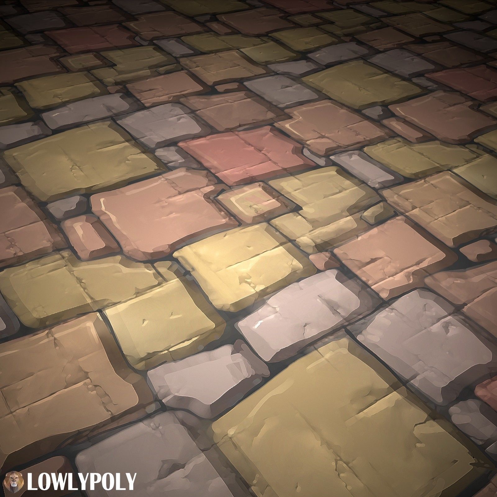 Stylized Textures Vol 107  -  Game PBR Textures Texture_9