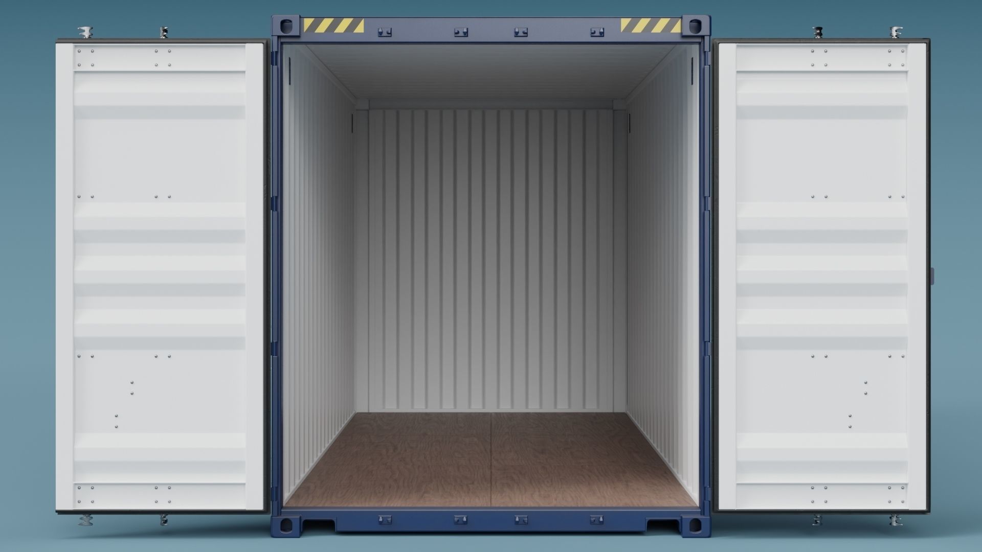 ISO Container 20ft High-Cube 3D model_6