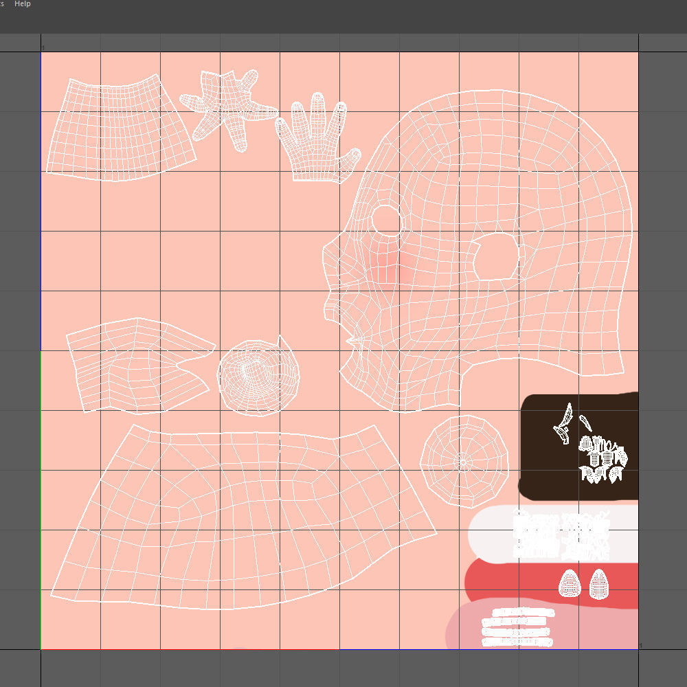 Farmer 03 Cartoon 3D model_16