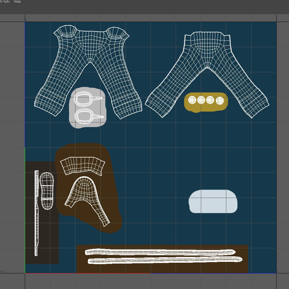 Farmer 03 Cartoon 3D model_17