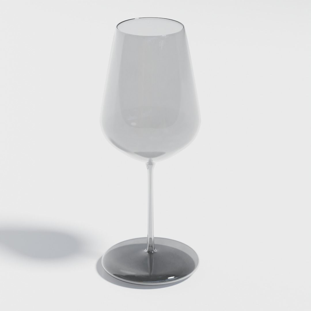 Wine 3D Model Produceral and Animated Free 3D model_1