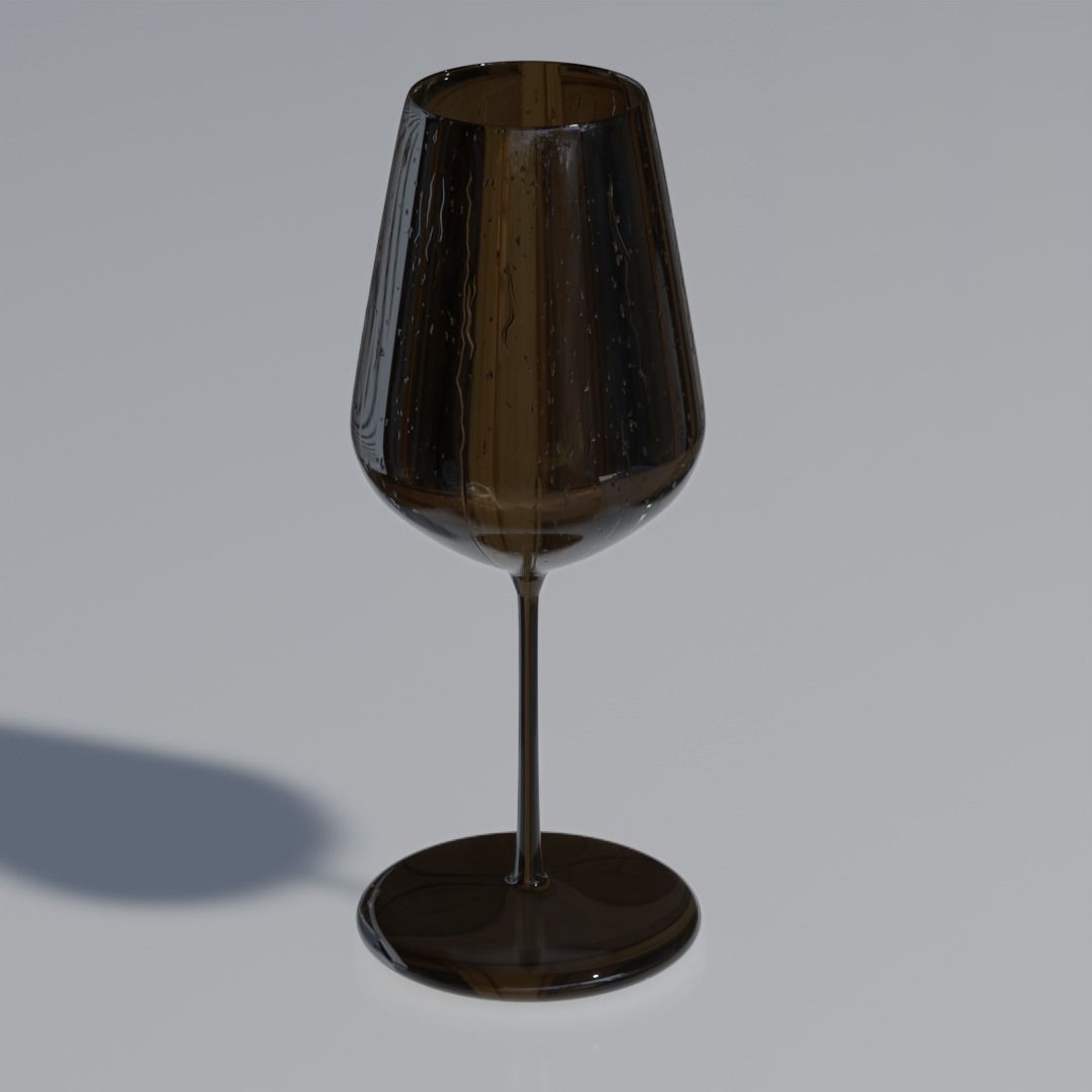 Wine 3D Model Produceral and Animated Free 3D model_8