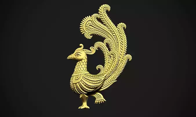 Indian Peacock Design