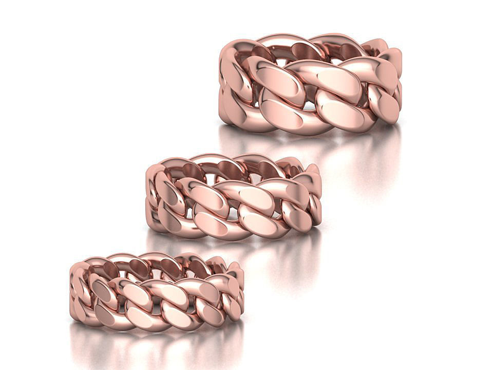 CUBAN LINKS RINGS FULL US CHART COLLECTION _1