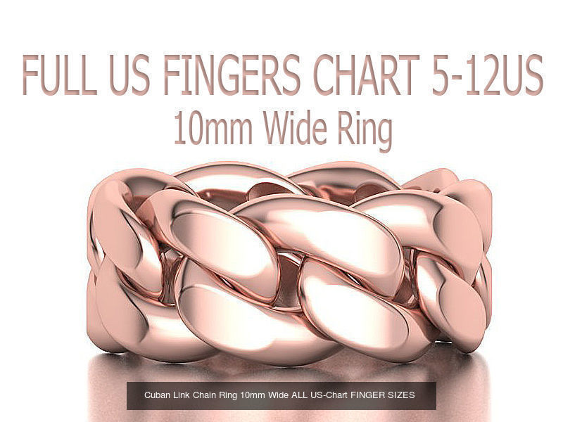 CUBAN LINKS RINGS FULL US CHART COLLECTION _3
