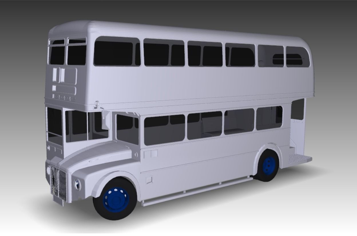 AEC Routemaster 3D model_1