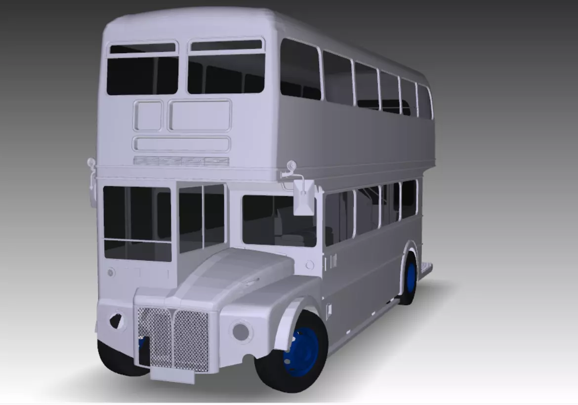 AEC Routemaster 3D model_0