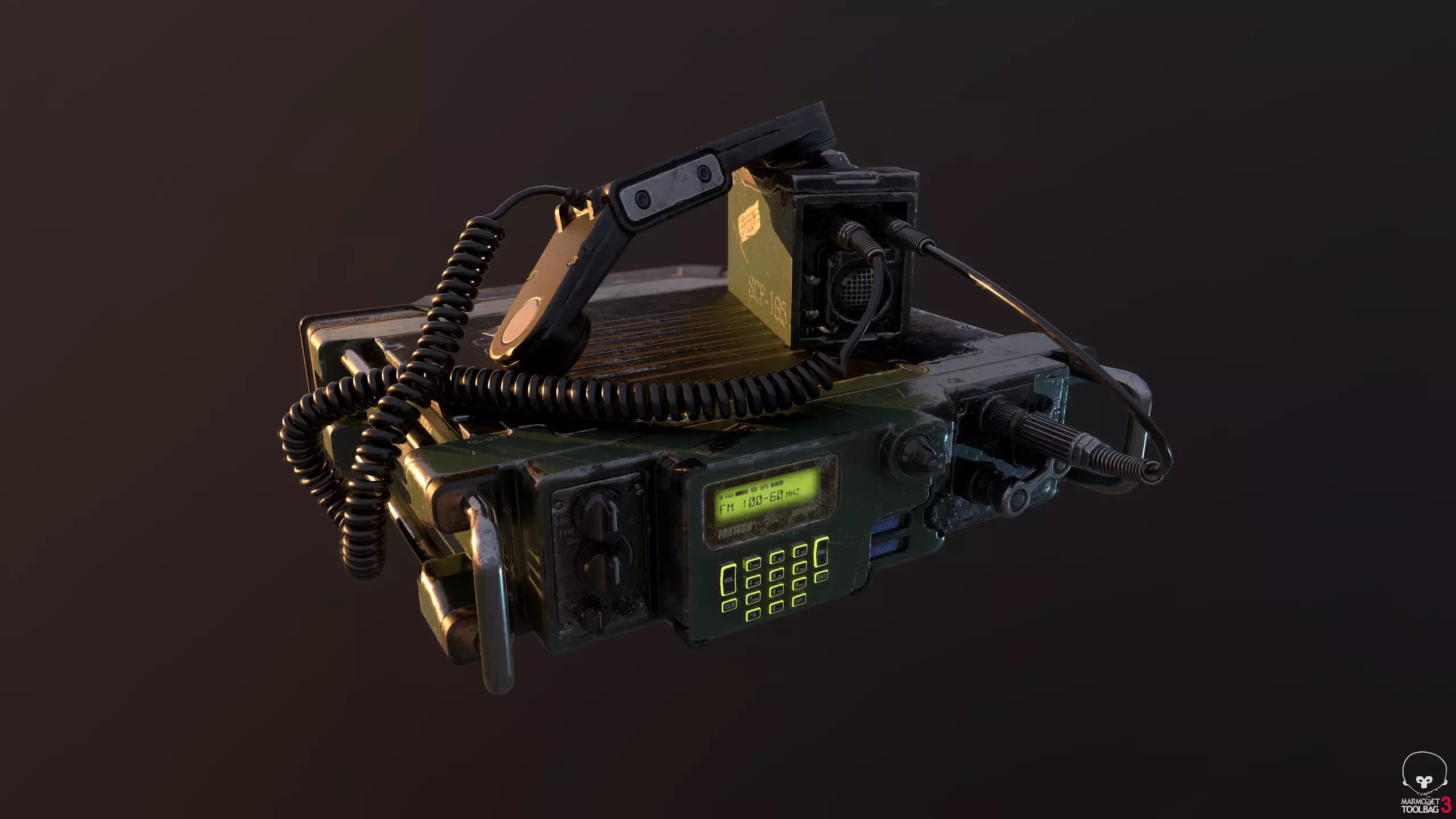 SCP 185 the Secret Russian Military The Ultimate Radio  3D model_0