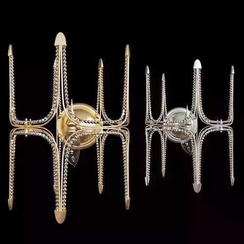 andromeda wall light Low-poly 3D model