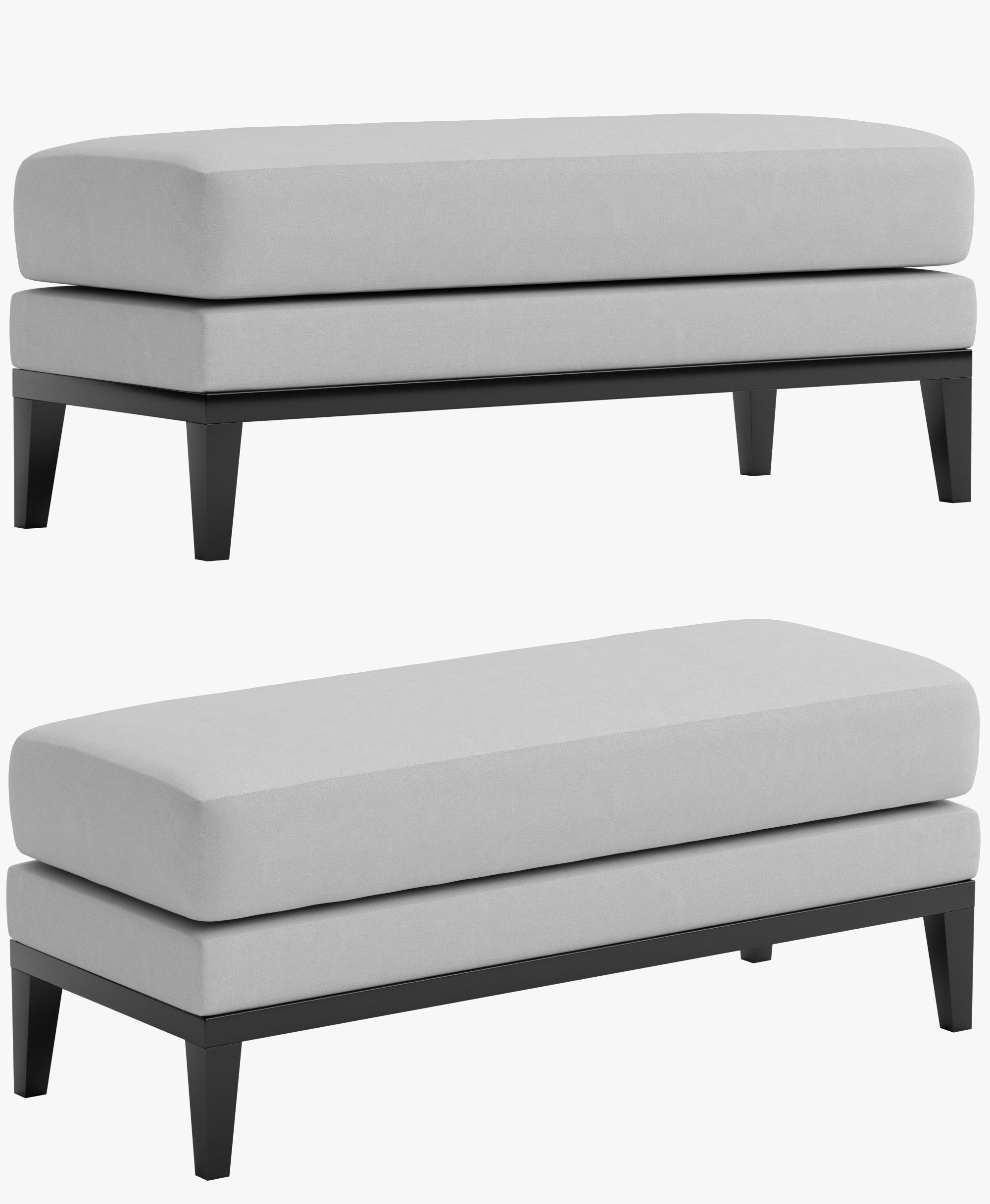 Pouf classic 3D model_21