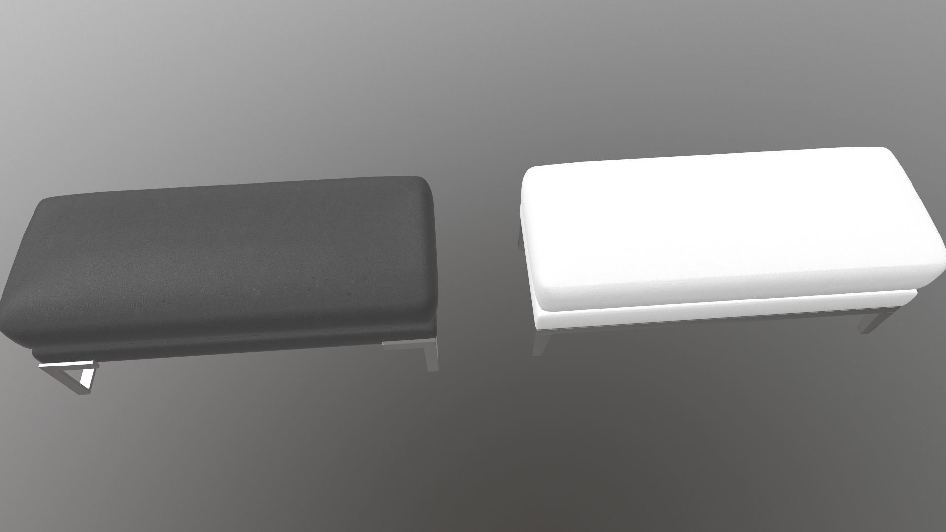 Pouf classic 3D model_25