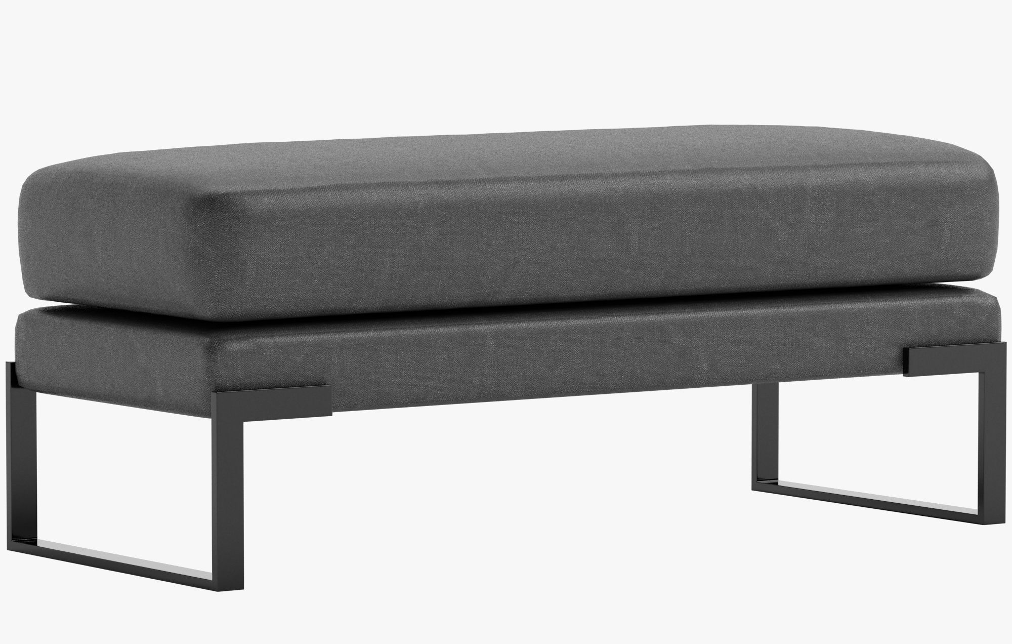 Pouf classic 3D model_5