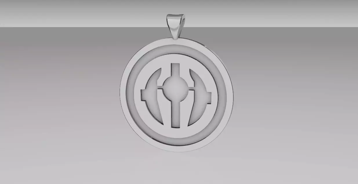 Revanchist sith Pendant Star Wars 3D print model 3D print model_0