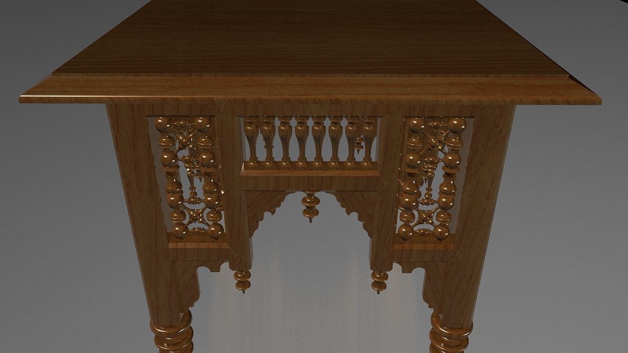 Coffee Table 3D model_1