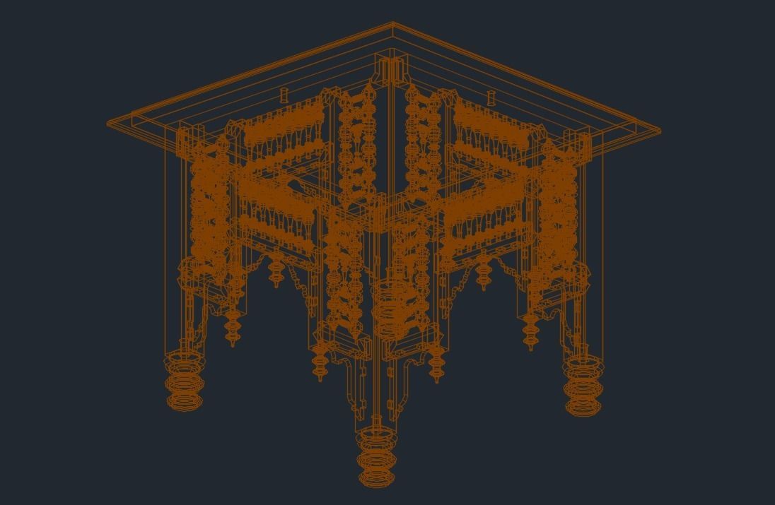 Coffee Table 3D model_7