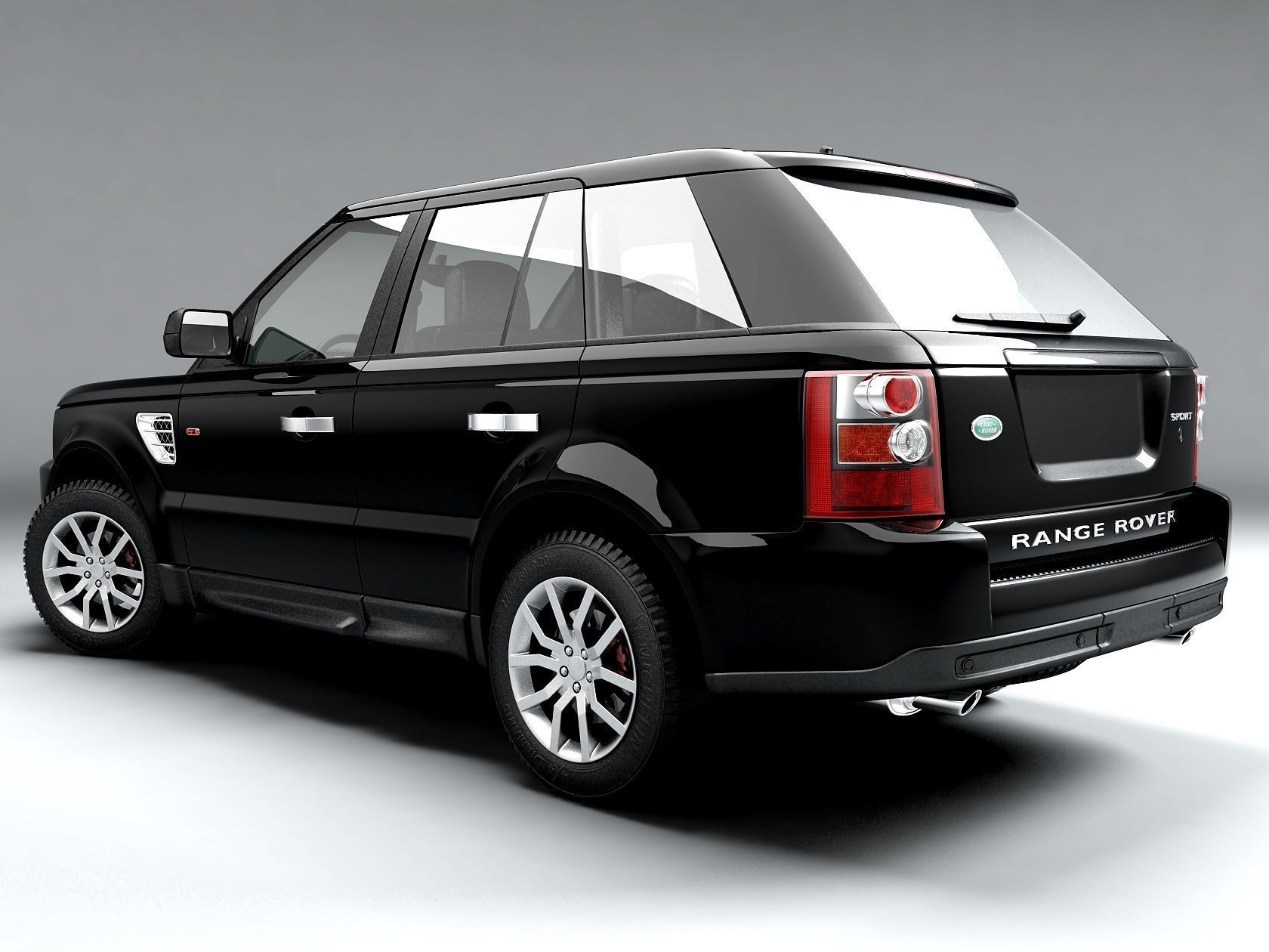 Range Rover Sport HSE 3D model_3