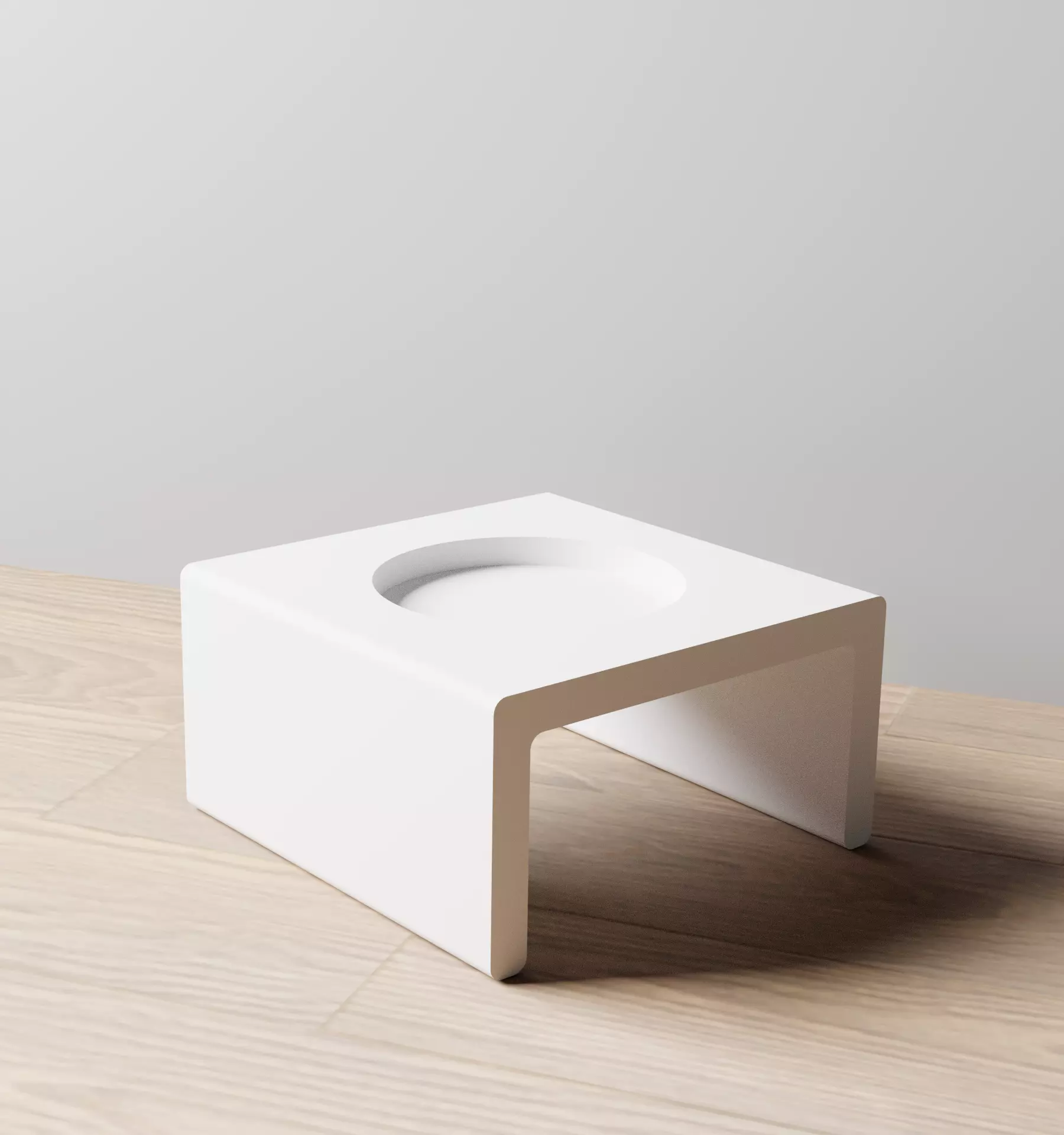 Simple Arm Chair Cupholder Free 3D print model