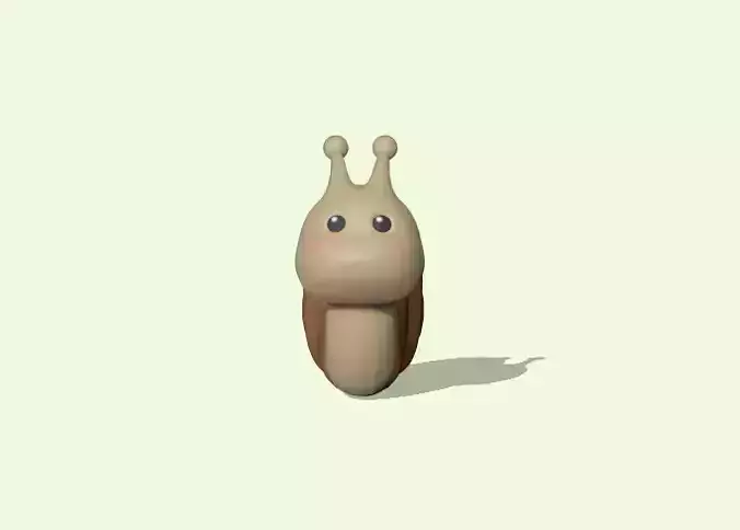 A cute Snail to decorate your garden 3D print model