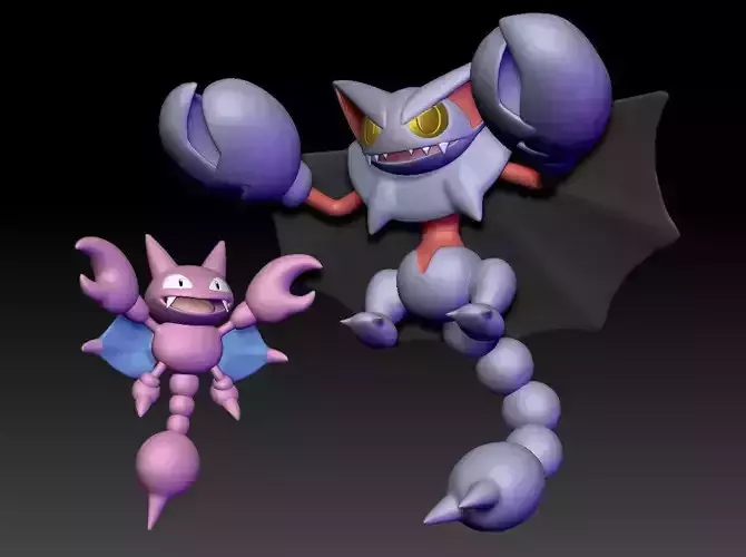 Pokemon Gligar and Gliscor