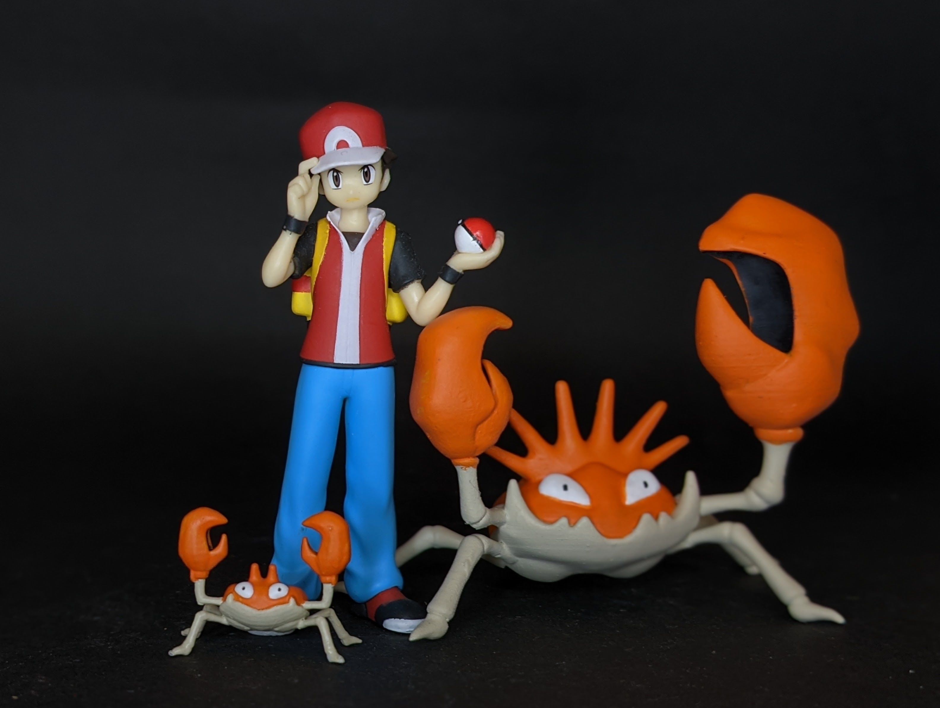 Pokemon Krabby and Kingler 3D print model_3