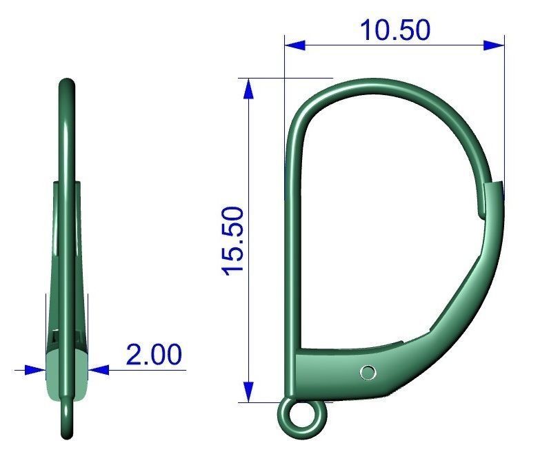 LEVERBACK  3D print model_1