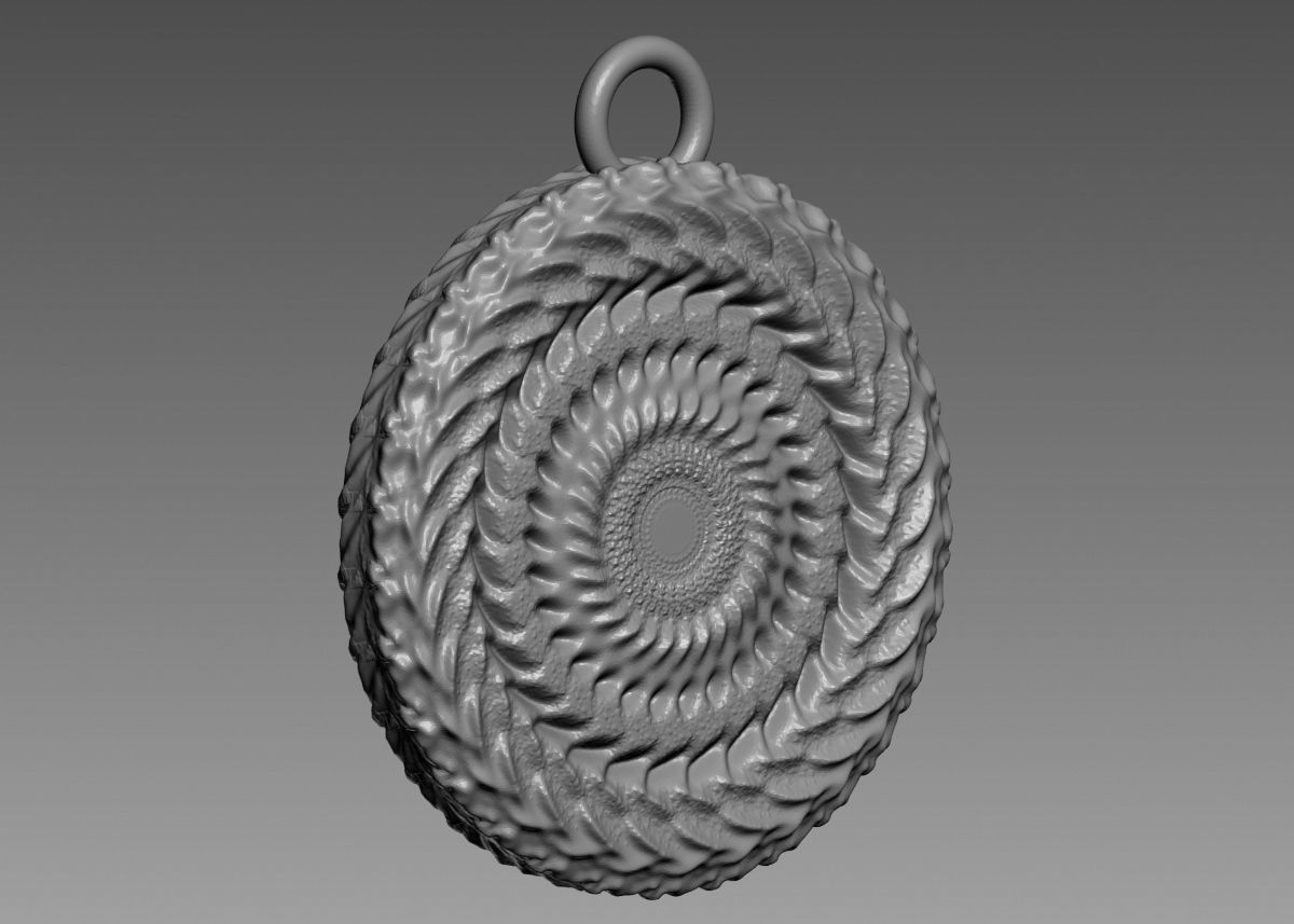 Skull Pendant 3d print model 3D print model_33