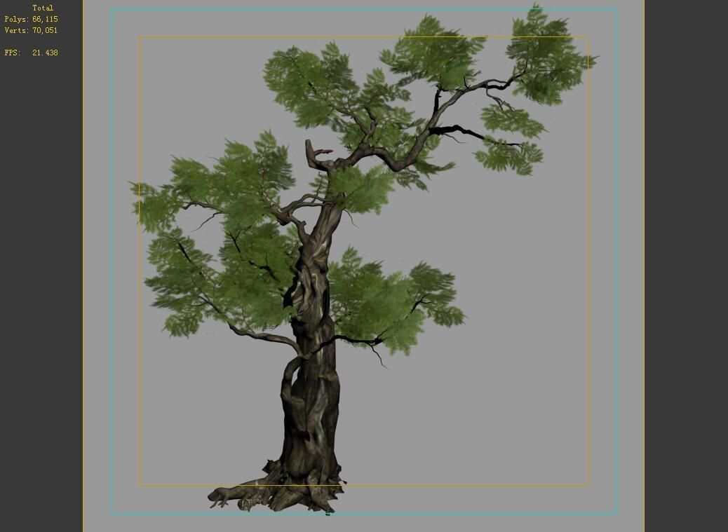 Hundred Forests-Plants-Cypress 235 3D model_4