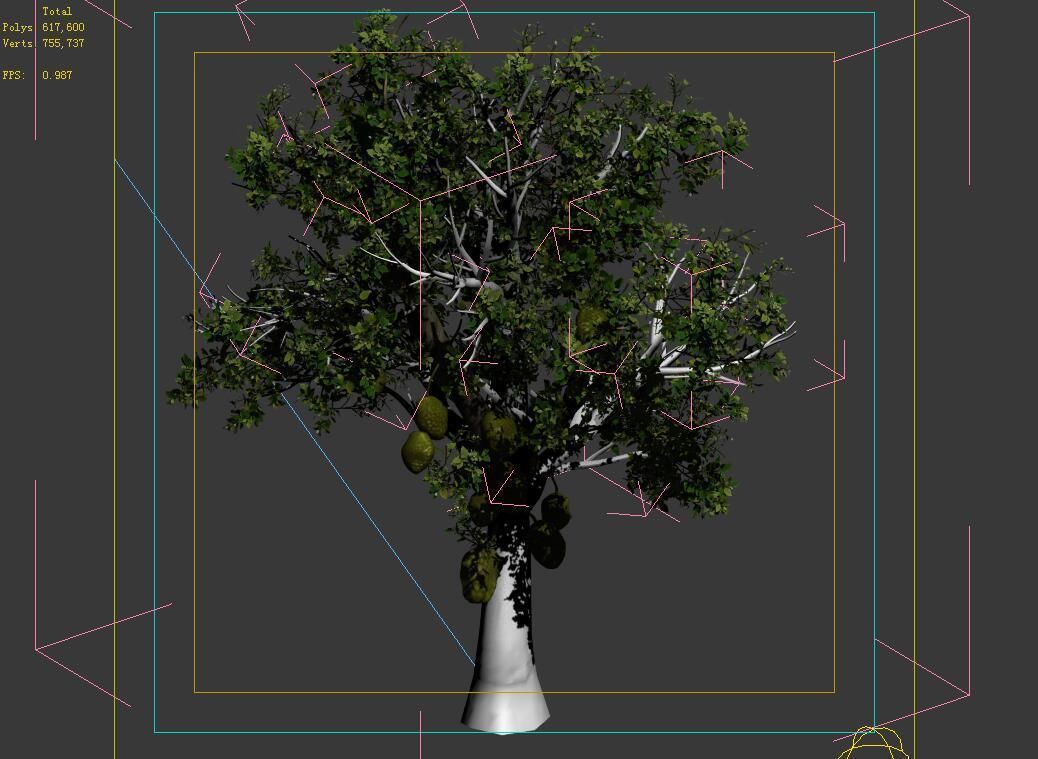 Hundred Forests-Plants-Jackfruit 25 3D model_4