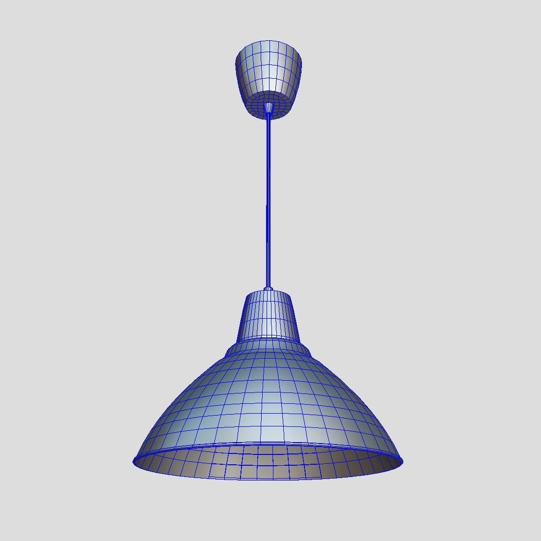 Ceiling Lamp 5 Low-poly 3D model_1