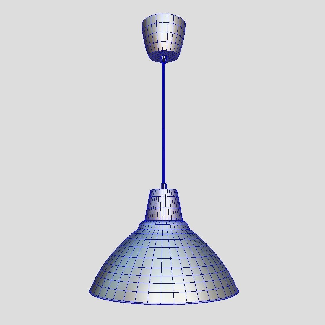 Ceiling Lamp 5 Low-poly 3D model_9